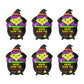 Hocus Glow-cus Glowing Witch Halloween Face Mask: Single Mask
