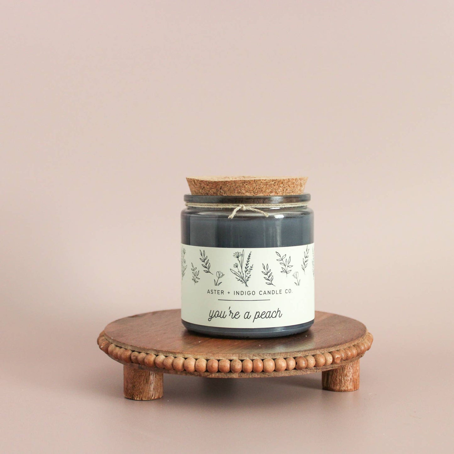 Aster + Indigo Candle Co. | You're a Peach