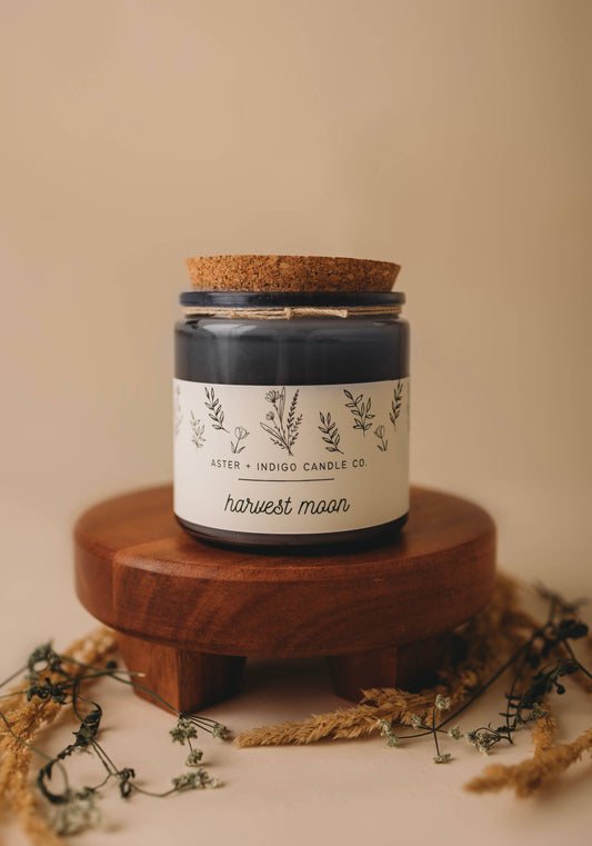 Aster + Indigo Candle Co. | Harvest Moon