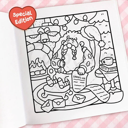Cozy Christmas | Cute & Comfy Coloring Book
