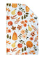 Pumpkin Spice: Double-Sided Hand Towel: White / 17x27 in / Hand Towel