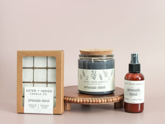 Aster + Indigo Candle Co. | Lemonade Stand
