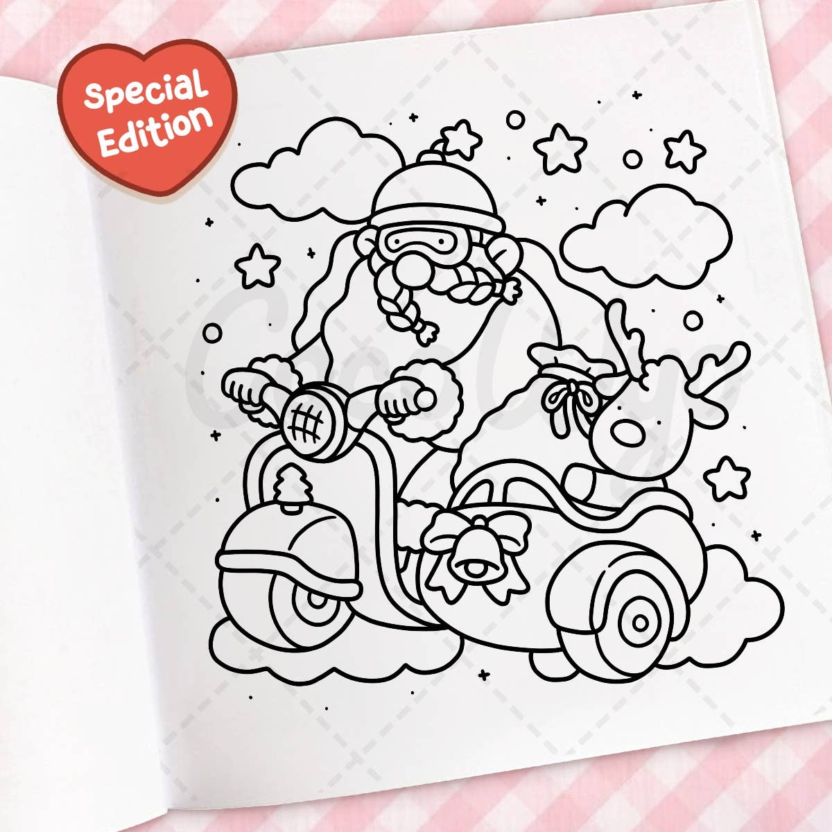 Cozy Christmas | Cute & Comfy Coloring Book