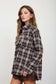 Frances Plaid Button Down | Brown
