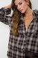 Frances Plaid Button Down | Brown