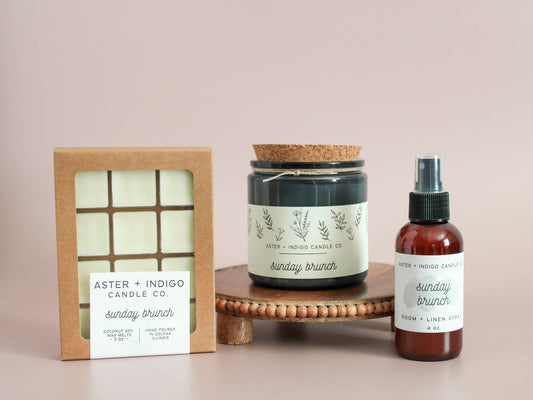 Aster + Indigo Candle Co. | Sunday Brunch