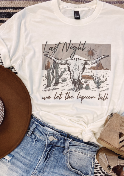 Last Night Graphic Tee