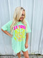 US Tour Graphic Tee | Neon