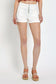 Marni High Rise Button Fly Shorts | White