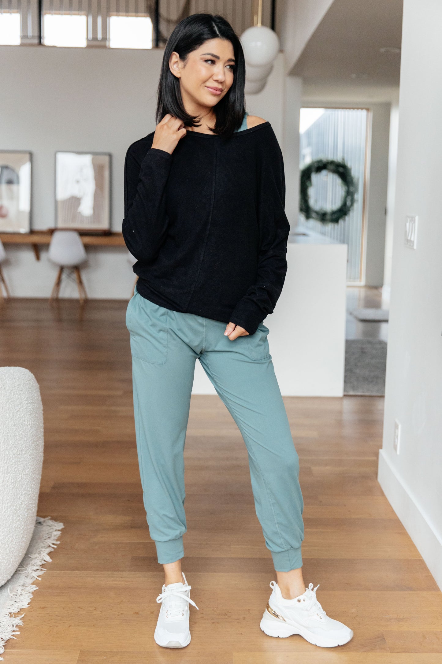 Always Accelerating Joggers in Tidewater Teal*