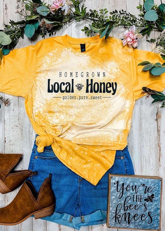 Local Honey Tee (Distressed) - Our Little Secret Boutique